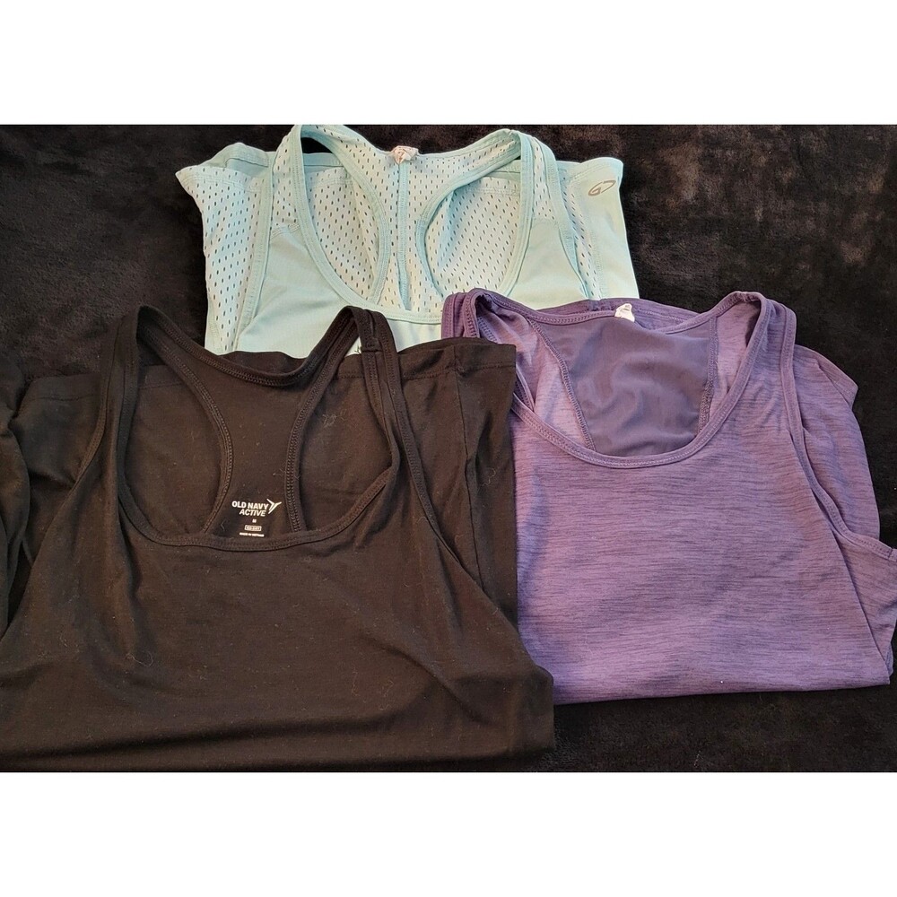 Lot Of 3 Woman's Workout Shirts Size Medium